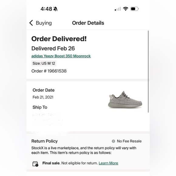 Adidas Yeezys Boost 350 Moonrock NWT NEW OG from 2015 main image 14